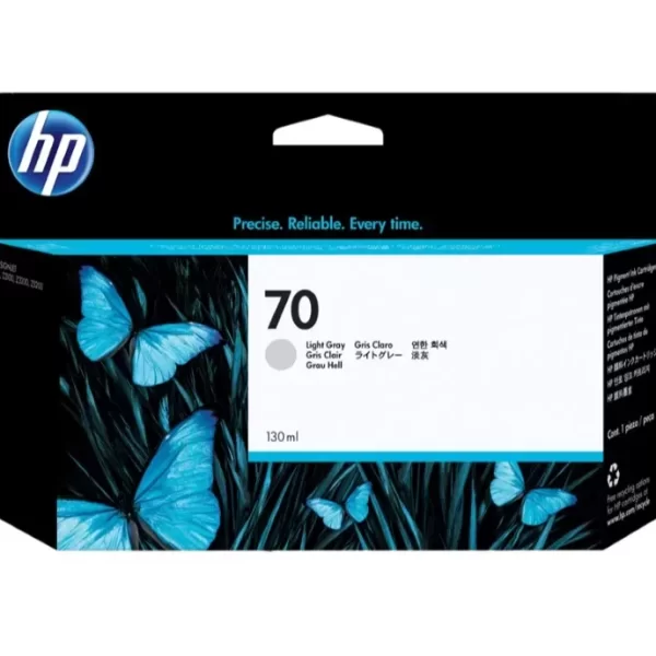 Cartucho de tinta original HP 70 cinza claro - C9451A
