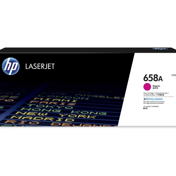 Cartucho de Toner HP W2003A Magenta Original - 658A