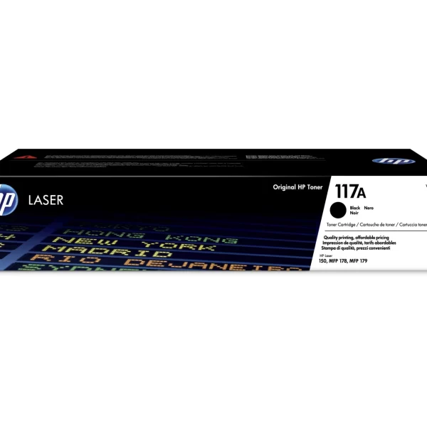 HP W2070A Preto Cartucho de Toner Original - 117A
