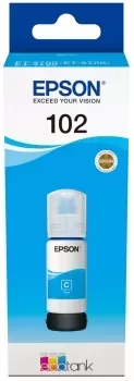 Frasco de tinta original Epson 102 cyan - C13T03R240