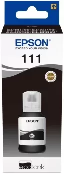 Frasco de tinta pigmentada original preto Epson 111 - C13T03M140