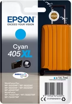 Cartucho de tinta original Epson 405XL cyan - C13T05H24010