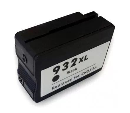 Cartucho de tinta preto genérico HP 932XL - substitui CN053AE/CN057AE