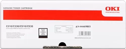 OKI C310/C510/MC351/MC361 Preto Cartucho de Toner Original - 44469803