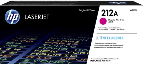 Cartucho de Toner HP W2123A Magenta Original - 212A