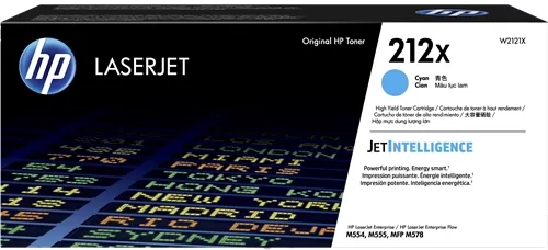 Cartucho de Toner HP W2121X cyan Original - 212X
