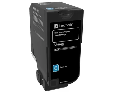 Cartucho de Toner Lexmark CS720/CS725/CX725 cyan Original - 74C20C0