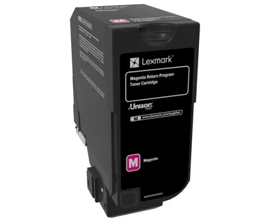 Cartucho de Toner Lexmark CS720/CS725/CX725 Magenta Original - 74C20M0