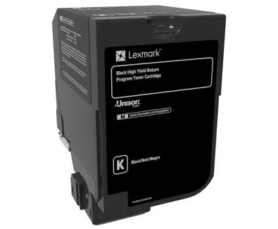 Lexmark CS720/CS725 Preto Cartucho de Toner Original - 74C2HK0