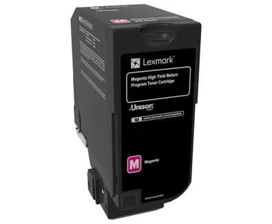 Cartucho de Toner Lexmark CX725 Magenta Original - 84C2HM0