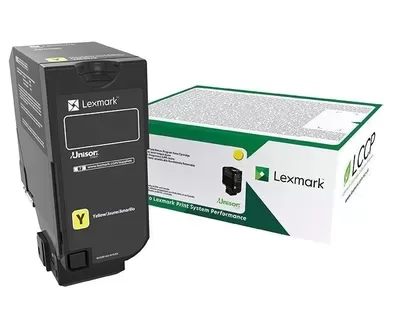 Cartucho de Toner Lexmark CS727/CS728/CX727 Amarelo Original - 75B20Y0