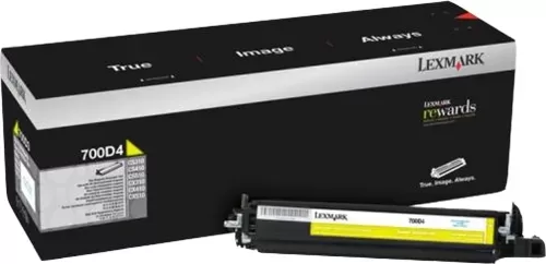 Lexmark CS310/CS410/CS510/CX310/CX410/CX510 Amarelo Revelador Original - 70C0D40/700D4
