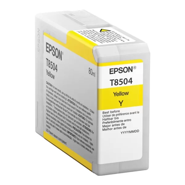 Epson T8504 Amarelo Cartucho de Tinta Original - C13T850400