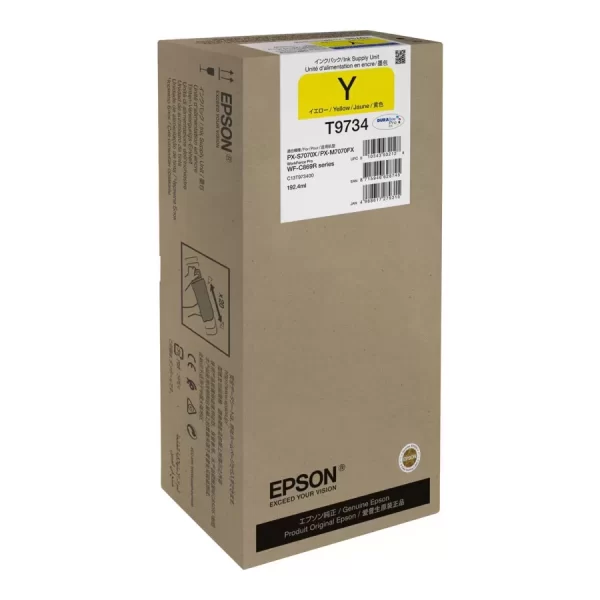 Cartucho de tinta amarelo original Epson T9734 - C13T973400