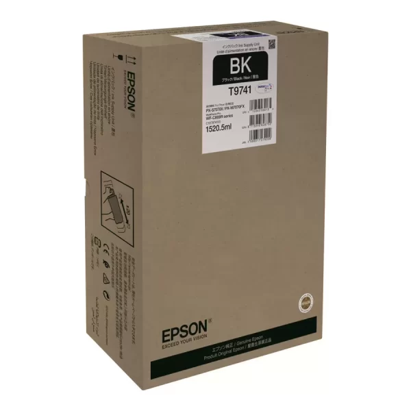Cartucho de tinta preto original Epson T9741 - C13T974100