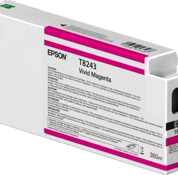Epson T8243 Magenta Vivido Cartucho de Tinta Original - C13T824300