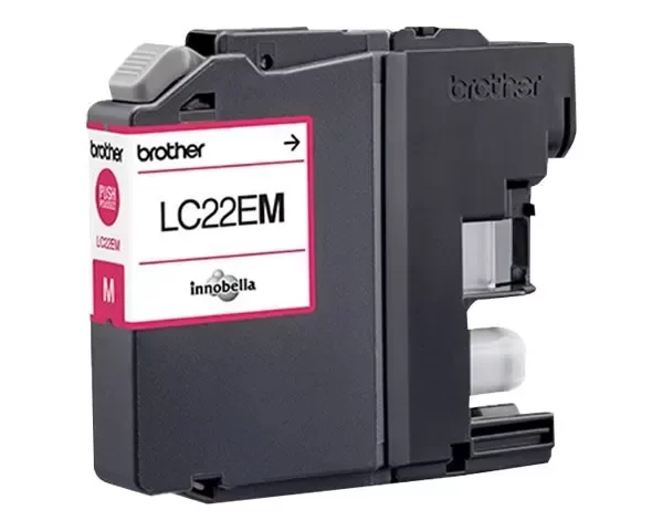 Cartucho de Tinta Brother LC22E Magenta Original - LC22EM