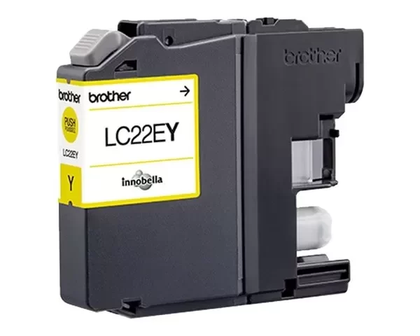 Cartucho de tinta original amarelo Brother LC22E - LC22EY