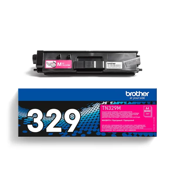 Cartucho de Toner Brother TN329 Magenta Original - TN329M