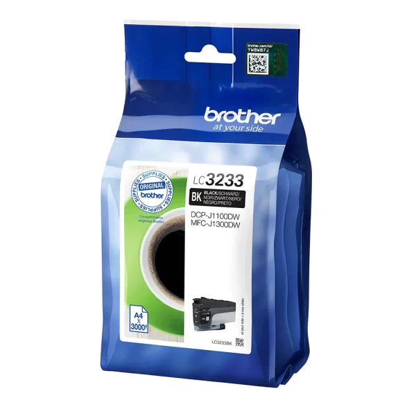 Brother LC3233 Preto Cartucho de Tinta Original - LC3233BK