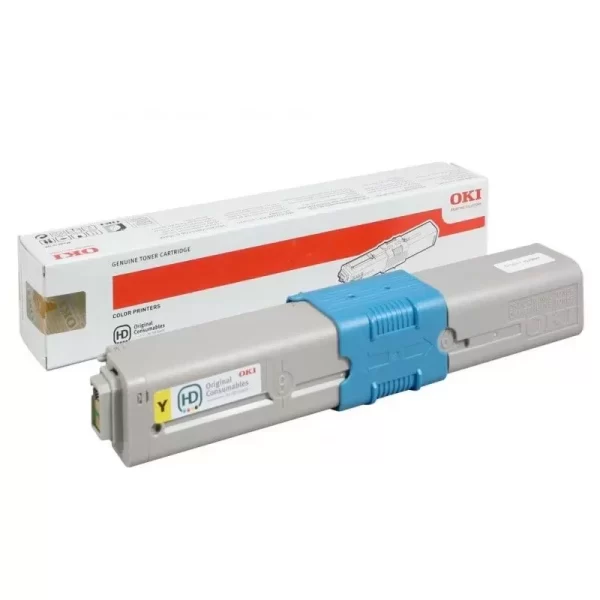 OKI C510/C530/MC561/MC562 Amarelo Cartucho de Toner Original - 44469722