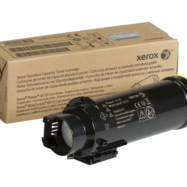 Xerox Phaser 6510/WorkCentre 6515 Amarelo Cartucho de Toner Original - 106R03475