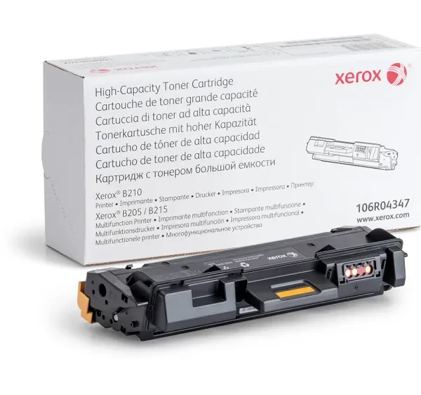 Cartucho de Toner Original Preto Xerox B205/B210/B215 - 106R04347