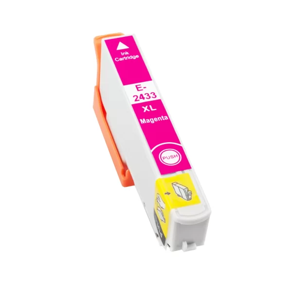 Cartucho de tinta Magenta Genérico Epson T2433/T2423 (24XL) - Substitui C13T24334012/C13T24234012