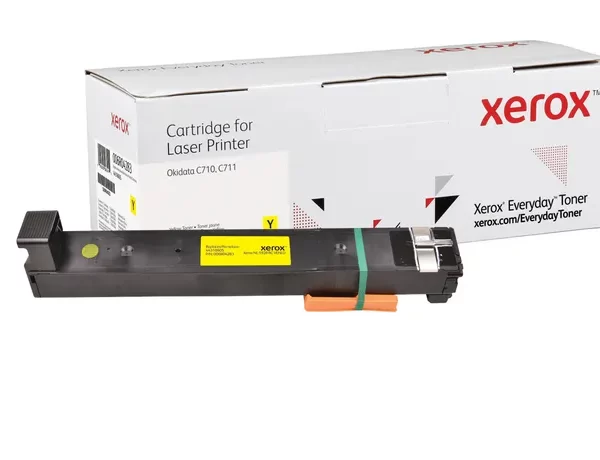 Cartucho de toner genérico amarelo Xerox Everyday OKI C710/C711 - Substitui 44318605