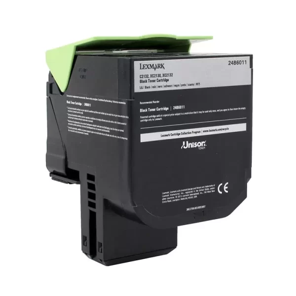 Lexmark C2132/XC2130/XC2132 Preto Cartucho de Toner Original - 24B6011