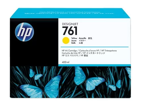 HP 761 Amarelo Cartucho de Tinta Original - CM992A