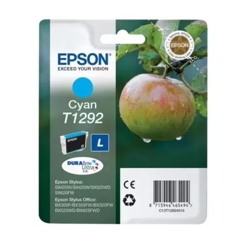 Cartucho de tinta original Epson T1292 cyan - C13T12924012