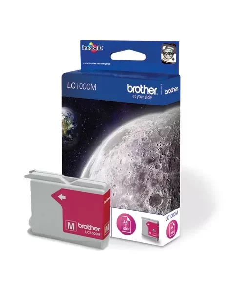 Cartucho de Tinta Brother LC1000 Magenta Original - LC1000M