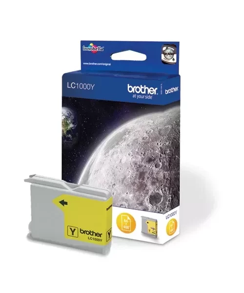 Cartucho de tinta original amarelo Brother LC1000 - LC1000Y