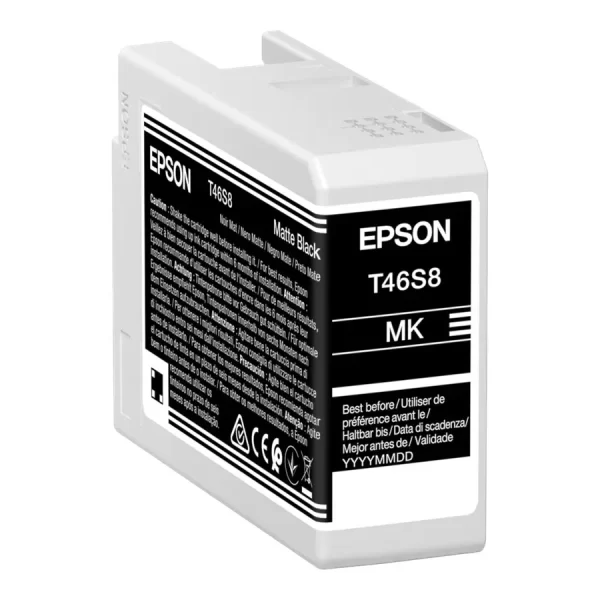 Cartucho de tinta original preto fosco Epson T46S8 - C13T46S800