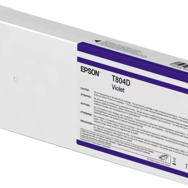 Epson T804D Violeta Cartucho de Tinta Original - C13T804D00