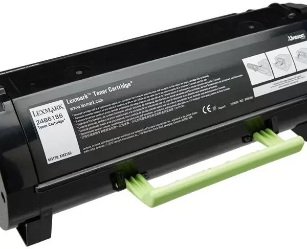 Cartucho de Toner Lexmark M3150/XM3150 Preto Original - 24B6186