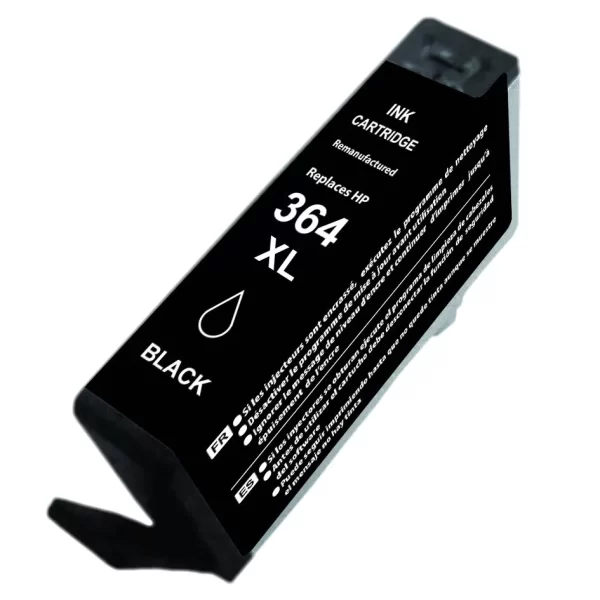 Cartucho de tinta preto genérico HP 364XL - substitui CN684EE/CB316EE