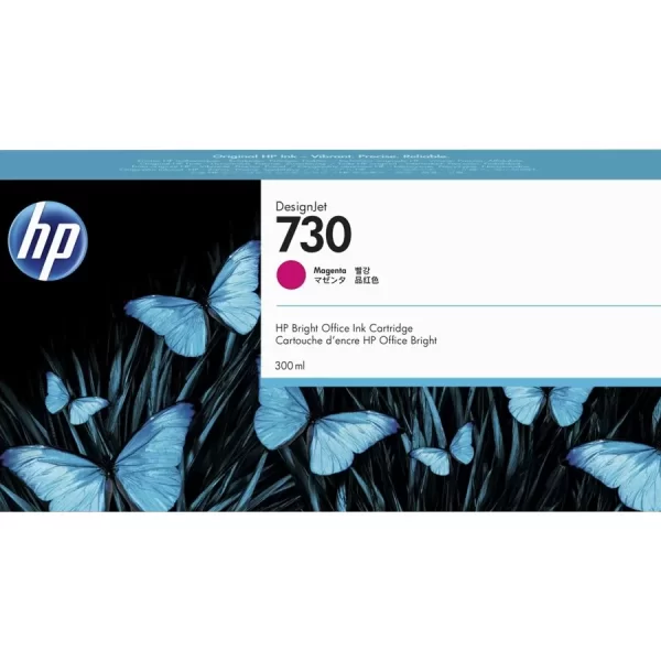 Tinteiro HP 730 Magenta Original - P2V69A