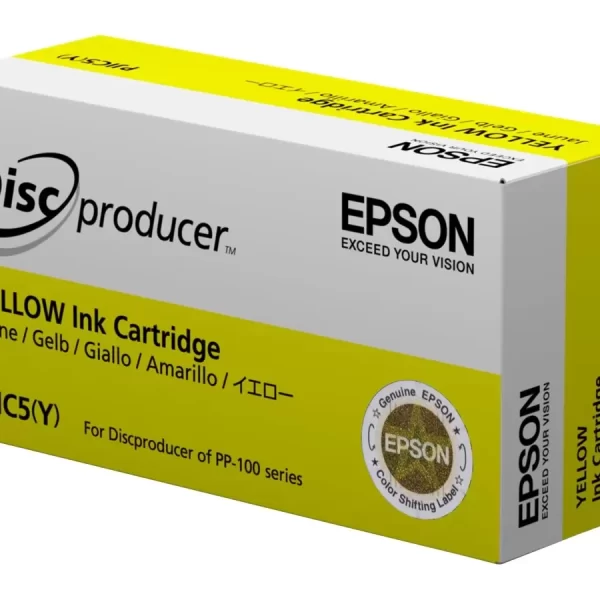 Cartucho de tinta amarelo original Epson PJIC5 - C13S020451