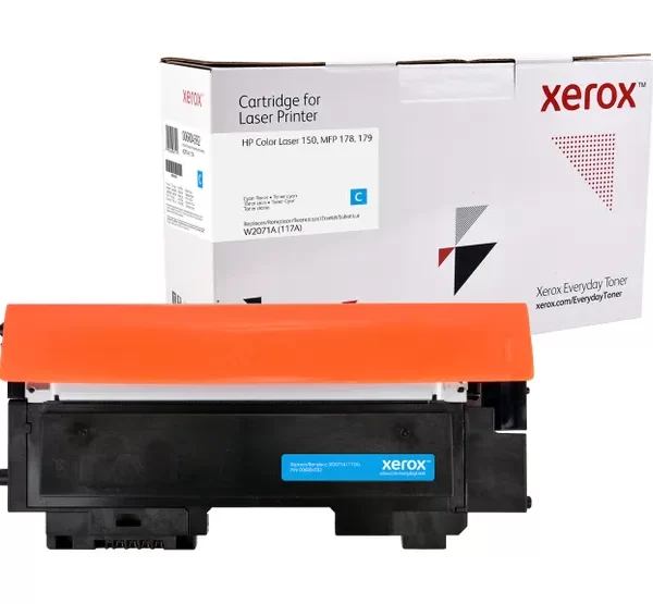 Cartucho de toner genérico Xerox Everyday HP W2071A Cyan - Reemplaza 117A
