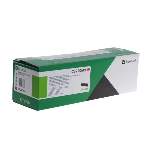 Cartucho de toner original magenta Lexmark C3324/C3326/MC3224/MC3326/MC3426 - C3220M0