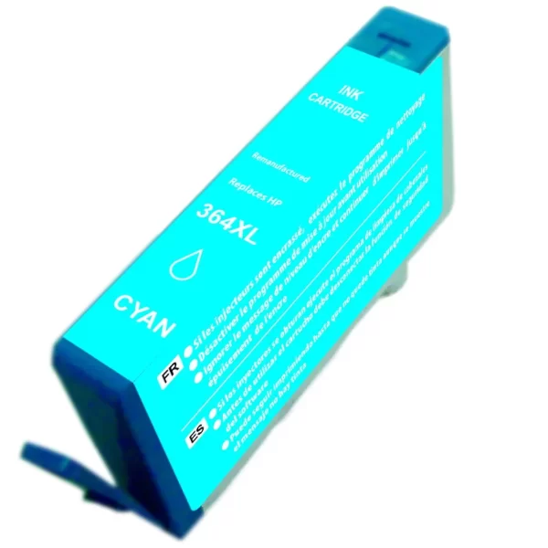 Cartucho de tinta genérico HP 364XL cyan - substitui CB323EE/CB318EE