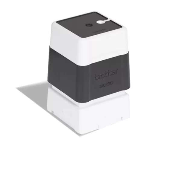 Pacote com 6 suportes de selos originais Brother PR3030B6P - 30x30mm - cor preta