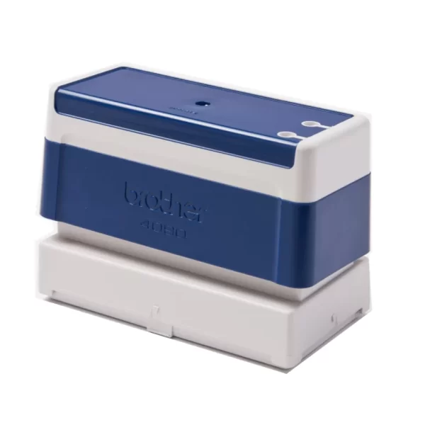 Brother PR4090E6P Pacote com 6 suportes de selos originais - 40x90mm - cor azul
