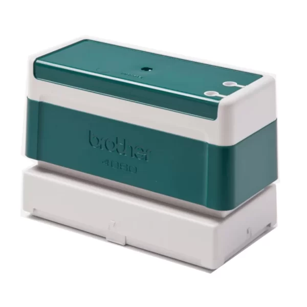 Brother PR4090G6P Pacote com 6 suportes de carimbos originais - 40x90mm - cor verde