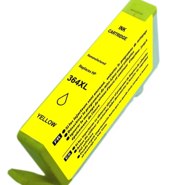 Cartucho de tinta genérico amarelo HP 364XL - Substitui CB325EE/CB320EE
