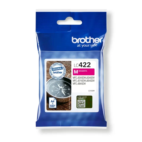Cartucho de Tinta Brother LC422 Magenta Original - LC422M