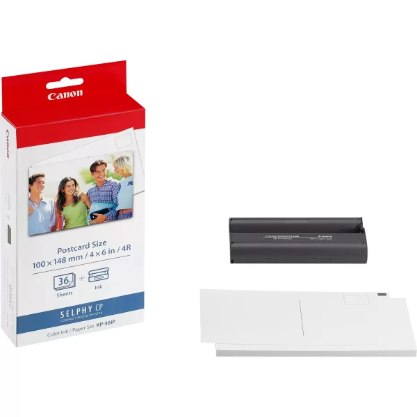 Canon KP-36IP Value Pack de Tinta Original - 36 Folhas Papel Fotográfico 100x148 mm - 7737A001