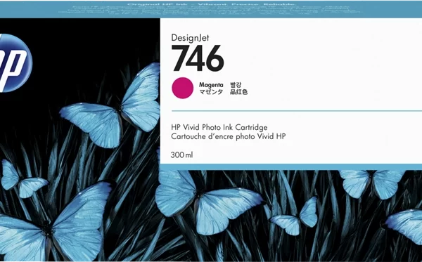 Tinteiro HP 746 Magenta Original - P2V78A